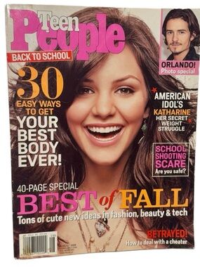 Teen People Magazine Katharine McPhee Issue August 2006 (buy for a cause)